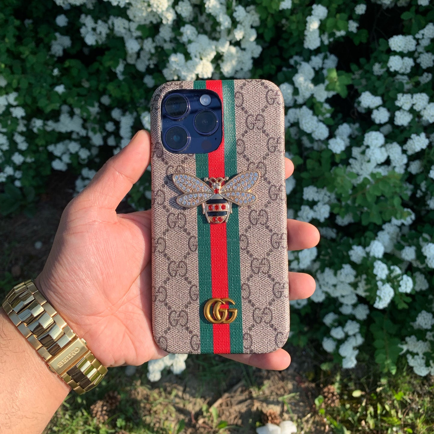 GC Strip Design Luxury Case