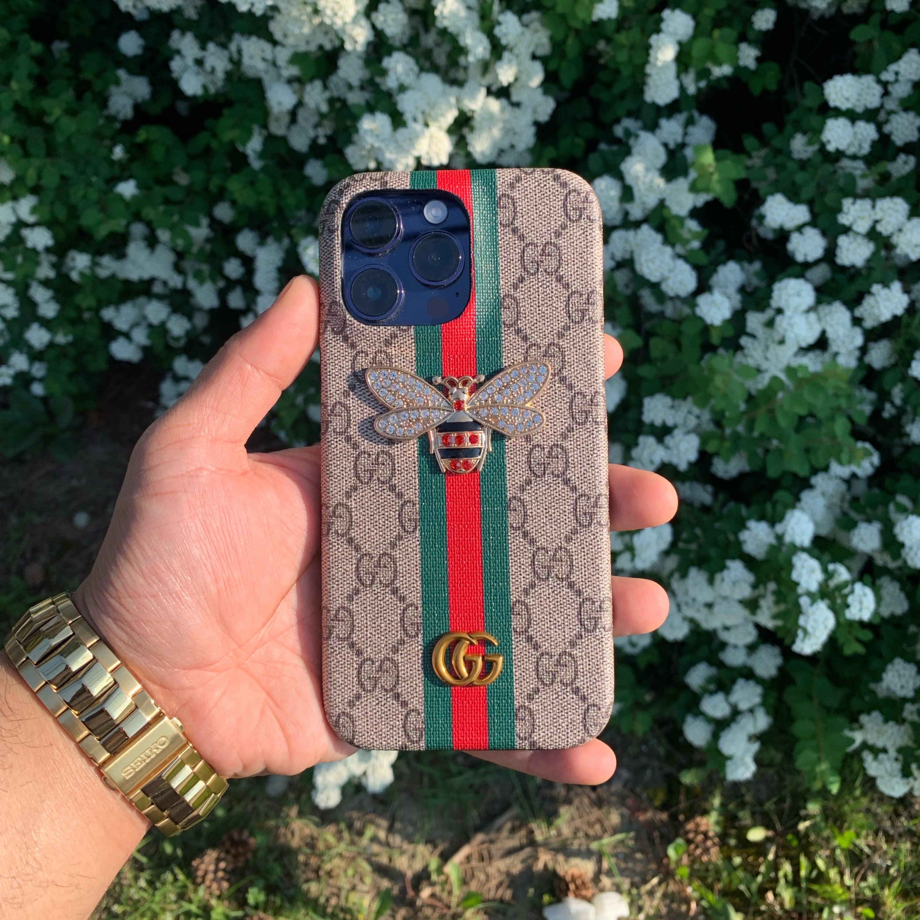 GC Strip Design Luxury Case